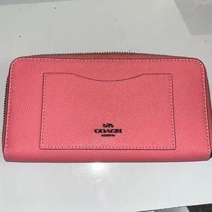 Pink Coach Wallet